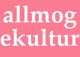 Synonym allmogekultur