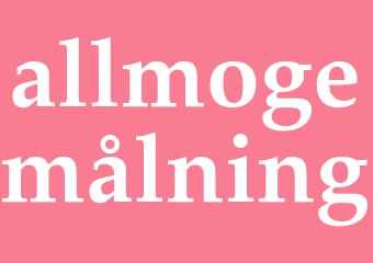 Synonym allmogemålning