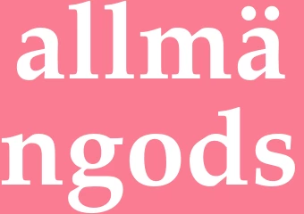 Synonym allmängods