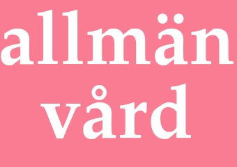 Synonym allmänvård