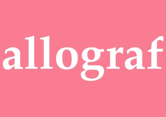 Synonym allograf