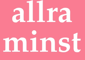Synonym allraminst
