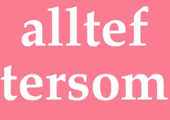 Synonym allteftersom