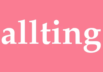 Synonym allting