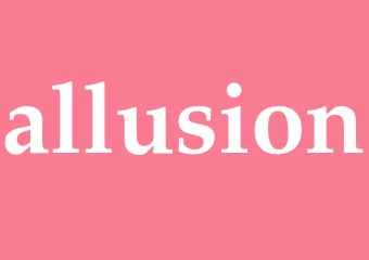 Synonym allusion