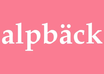 Synonym alpbäck