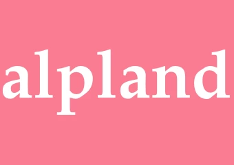 Synonym alpland