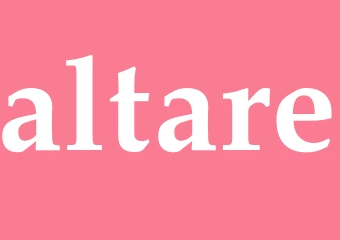 Synonym altare