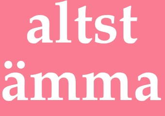 Synonym altstämma