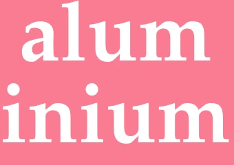 Synonym aluminium