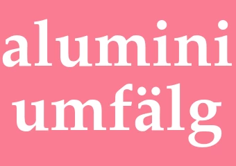 Synonym aluminiumfälg