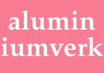 Synonym aluminiumverk