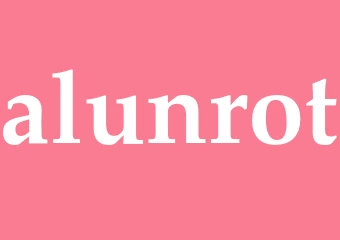 Synonym alunrot