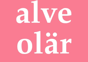 Synonym alveolär