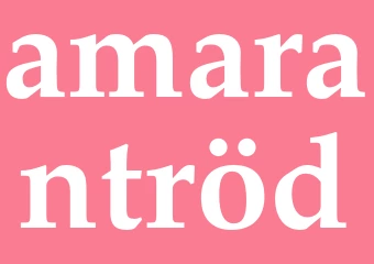 Synonym amarantröd