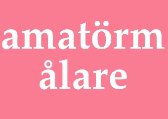 Synonym amatörmålare