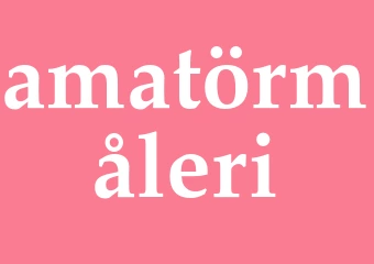 Synonym amatörmåleri