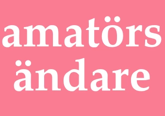 Synonym amatörsändare