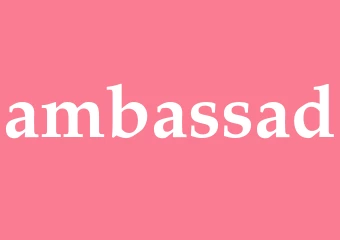 Synonym ambassad