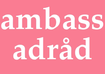 Synonym ambassadråd