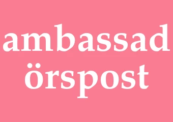 Synonym ambassadörspost