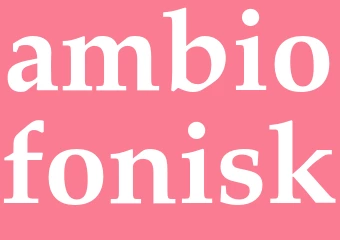 Synonym ambiofonisk