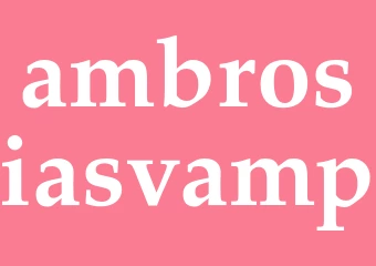 Synonym ambrosiasvamp