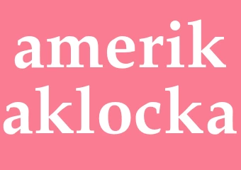 Synonym amerikaklocka