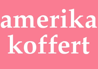 Synonym amerikakoffert