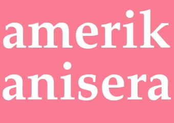 Synonym amerikanisera