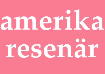 Synonym amerikaresenär