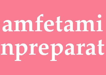 Synonym amfetaminpreparat