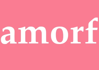 Synonym amorf