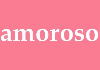 Synonym amoroso