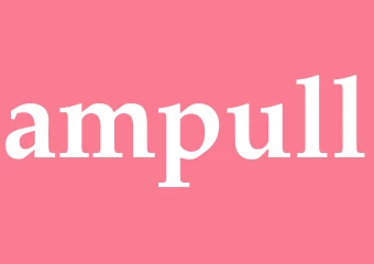 Synonym ampull
