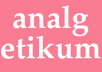 Synonym analgetikum