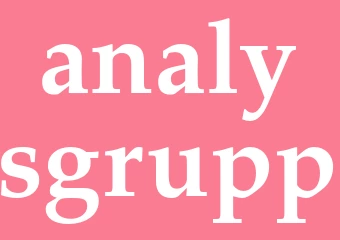 Synonym analysgrupp