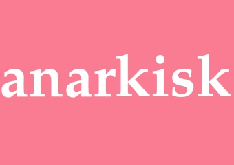 Synonym anarkisk