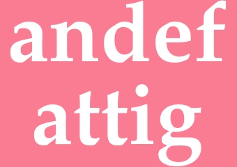 Synonym andefattig