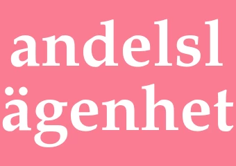 Synonym andelslägenhet