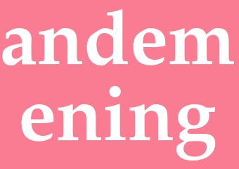 Synonym andemening