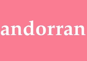 Synonym andorran