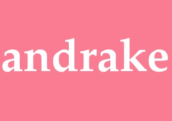 Synonym andrake
