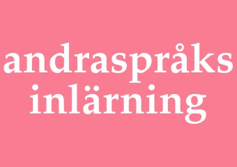 Synonym andraspråksinlärning