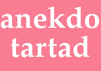 Synonym anekdotartad