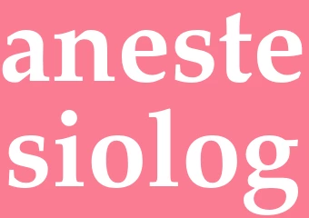 Synonym anestesiolog