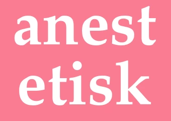 Synonym anestetisk