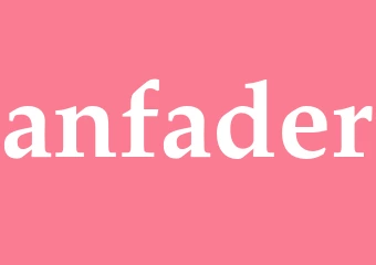 Synonym anfader