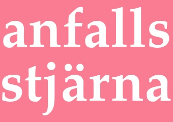 Synonym anfallsstjärna