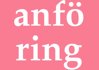 Synonym anföring